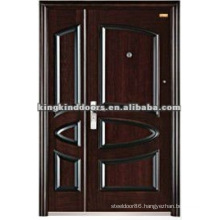 Customized Steel Double Door/One And Half Door Design KKD-571B For Mother and Son Door Used